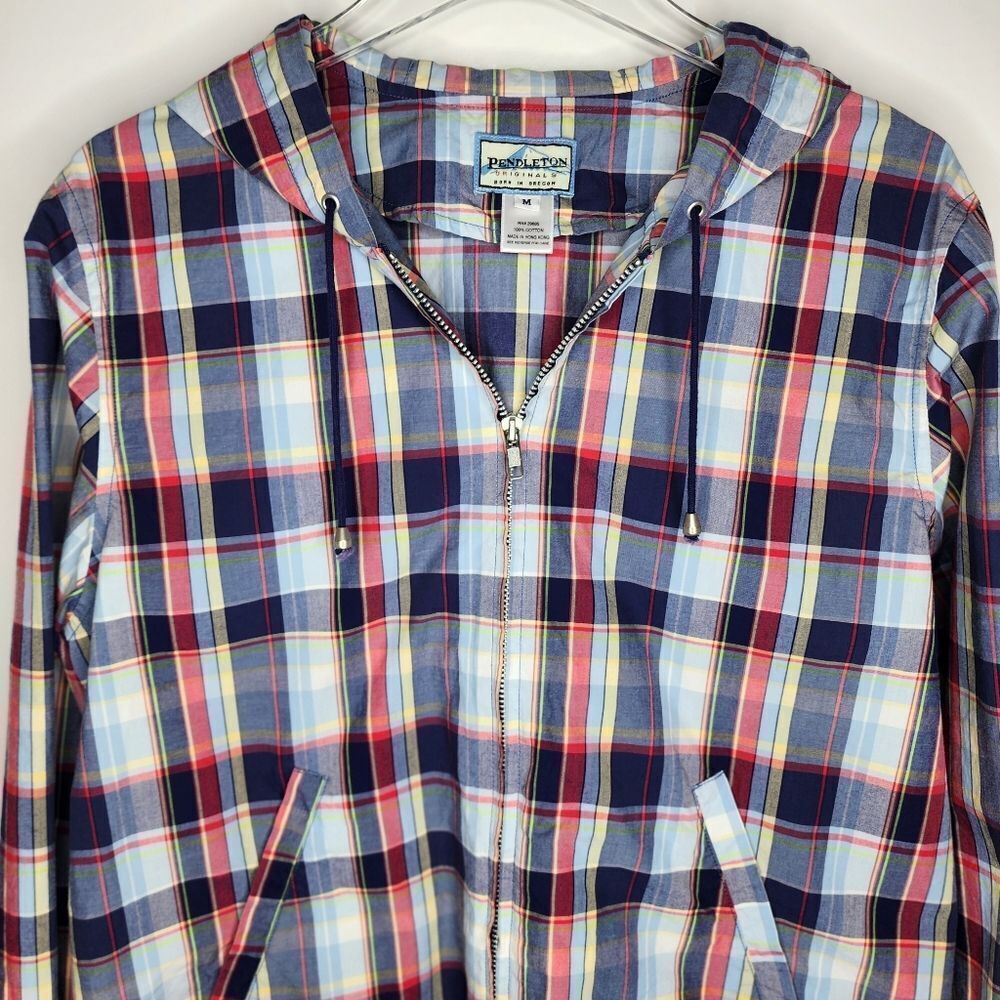 Vintage Pendleton Original Plaid Windbreaker - image 2